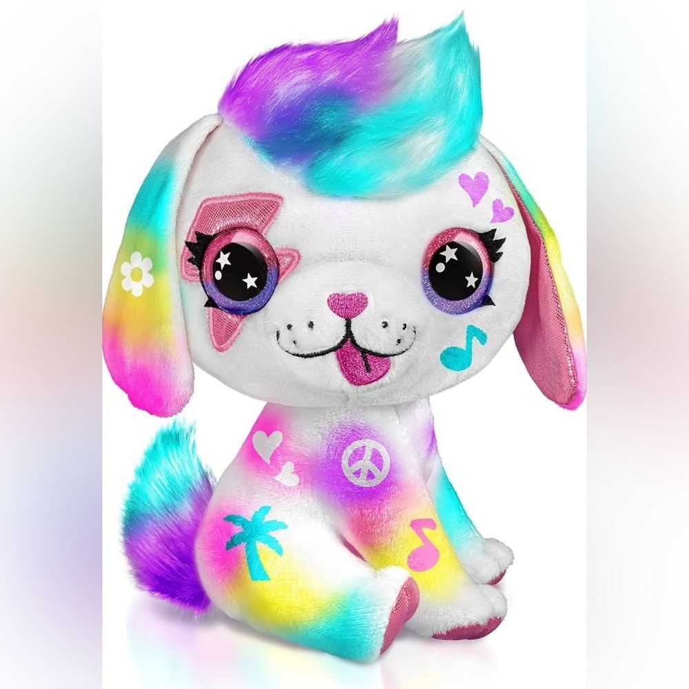 Canal Toys Airbrush Plush Large Puppy! Decorate, wash, Repeat! - Picture 8 of 12